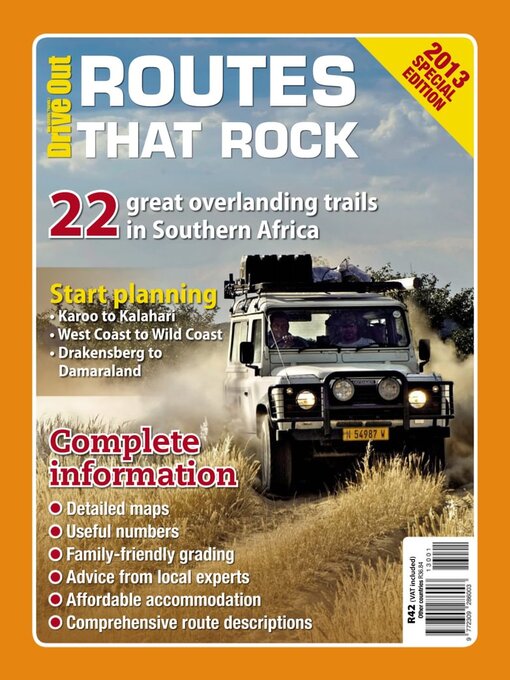 Cover image for Drive Out - Routes that Rock: 2013